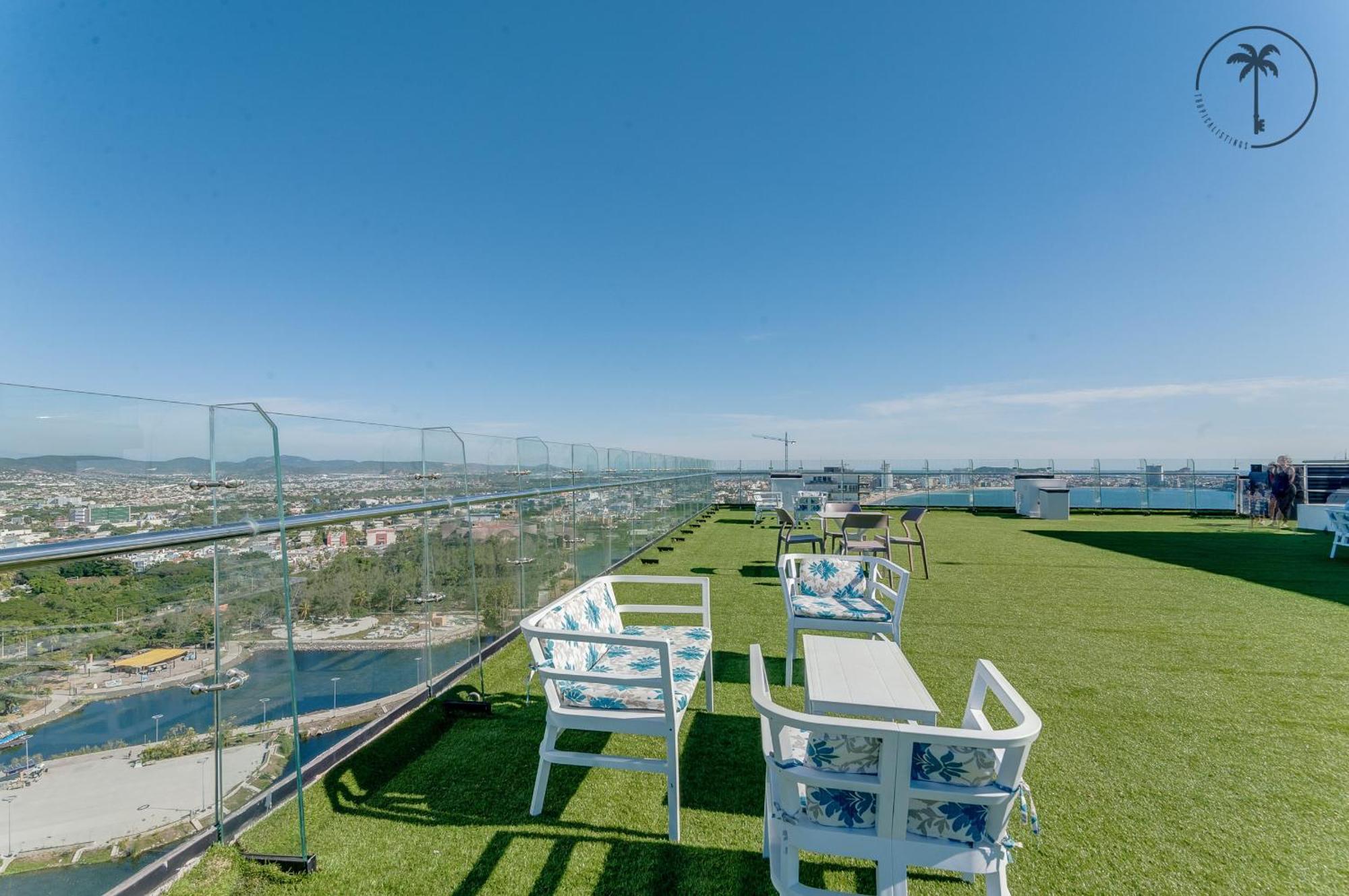 Hermosa Vista Al Mar, Condominio De Lujo! Mazatlán Kültér fotó