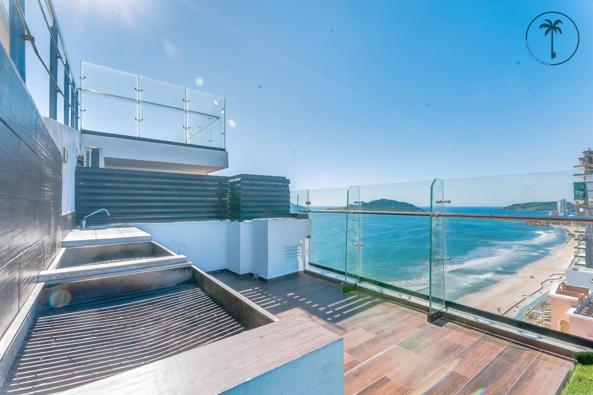 Hermosa Vista Al Mar, Condominio De Lujo! Mazatlán Kültér fotó